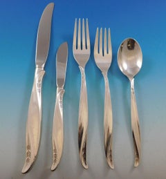 Pine Spray by International Sterling Silver Flatware Service for 8 Set 43 Pcs