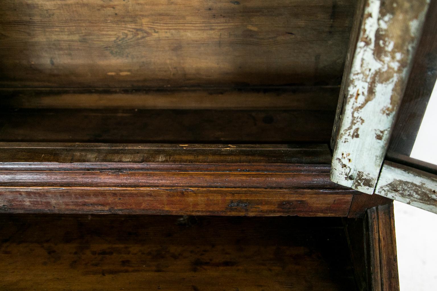 Pine Step Back Cupboard 3