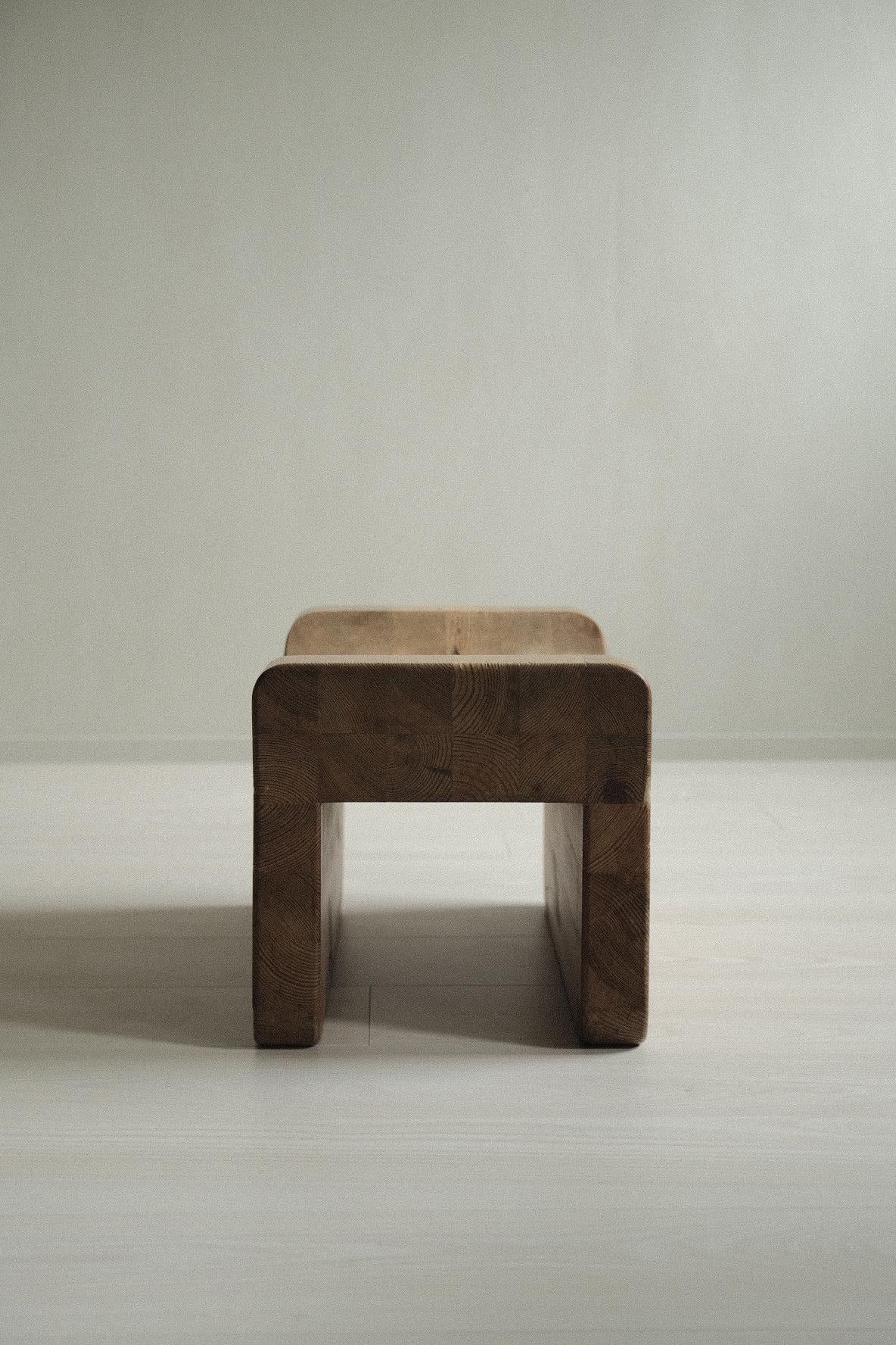 Pine Stool by K.J. Pettersson & Söner, Formerly Attributed to Axel Einar Hjorth 5