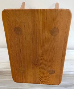 Tabouret en pin Visingsö par Carl Malmsten pour Karl Andersson & Söner, Suède, années 1960