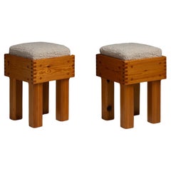 Wood Stools