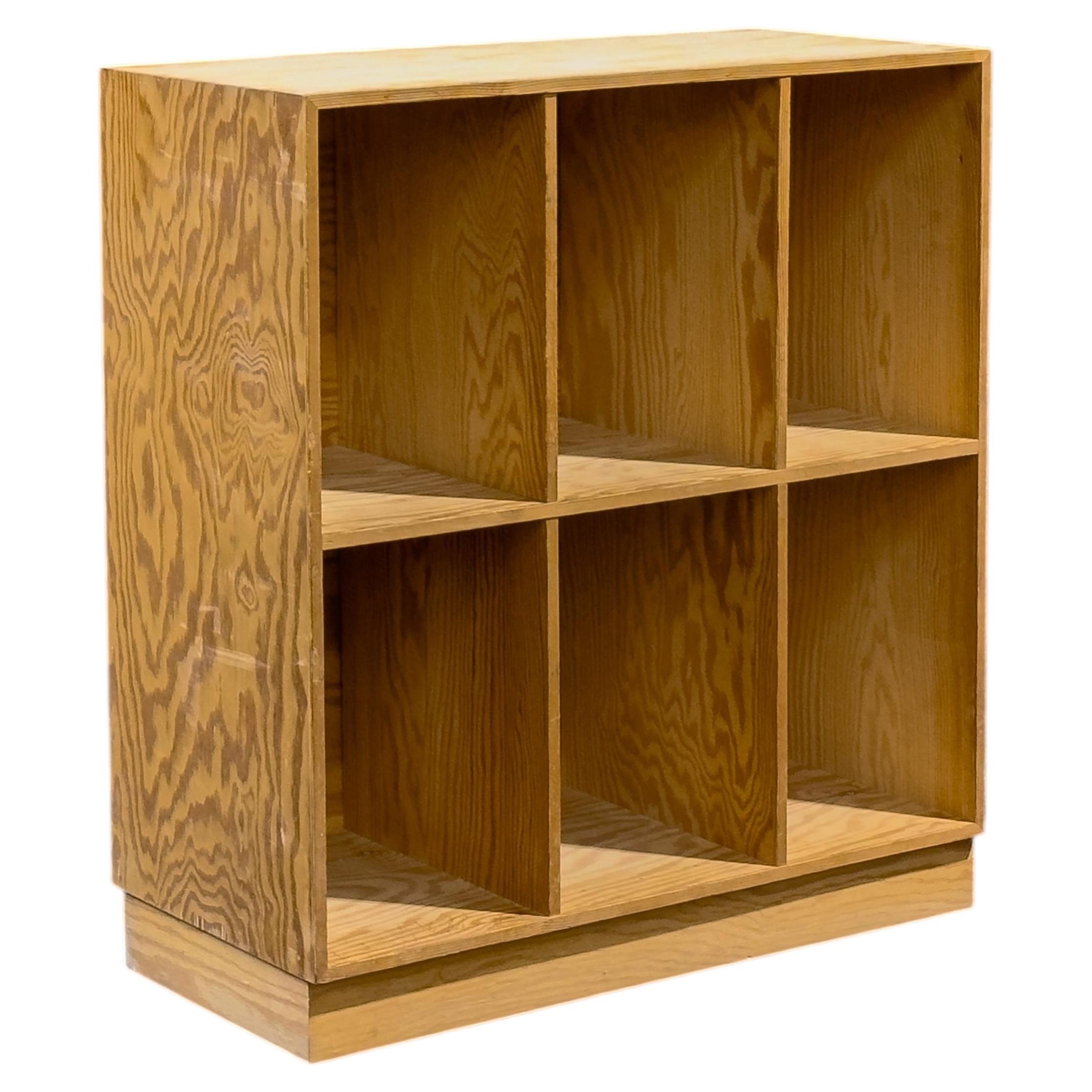 Pine Storage Unit on Plinth For Sale