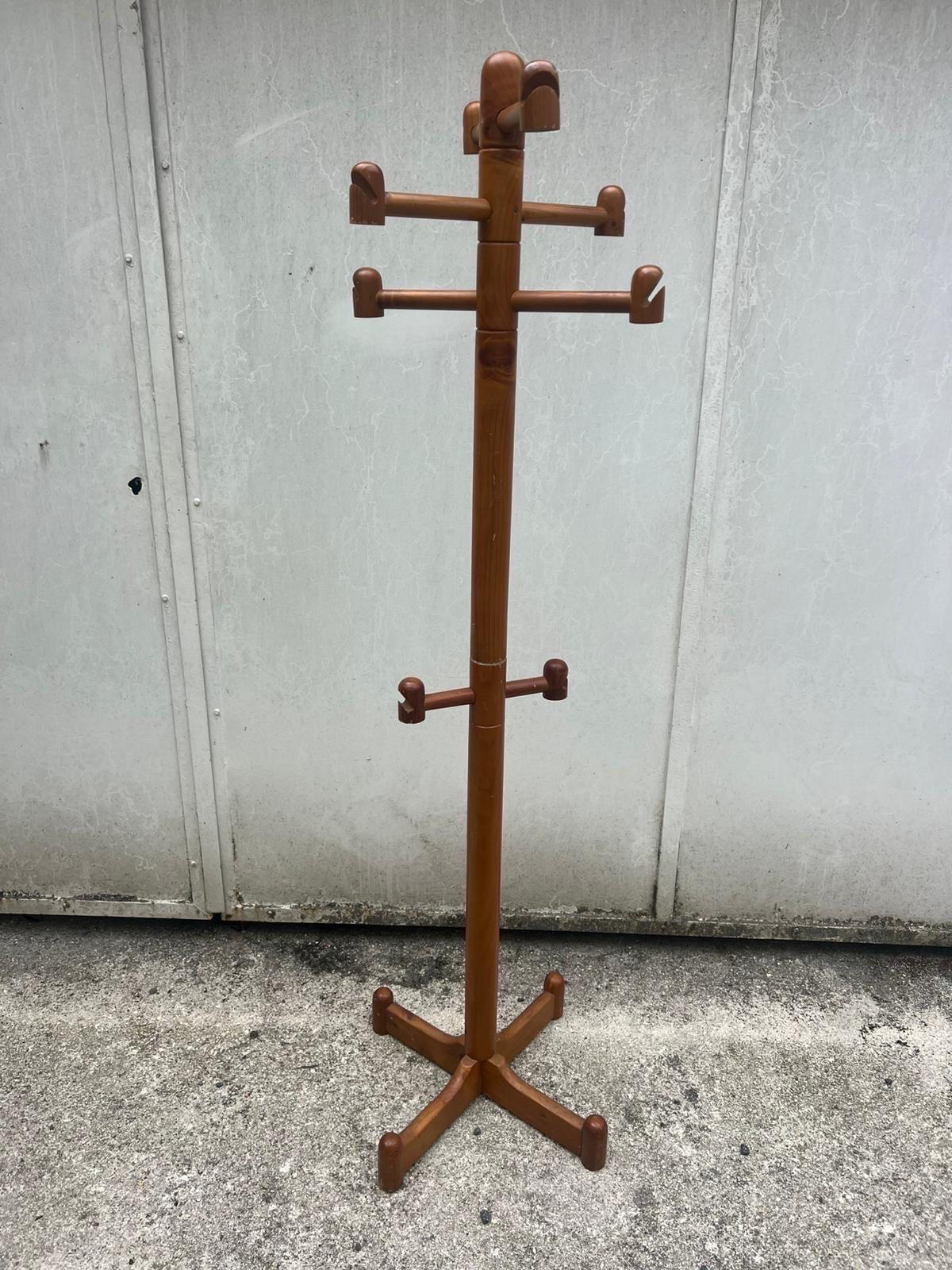 Other Pine Swedish coat rack For Sale
