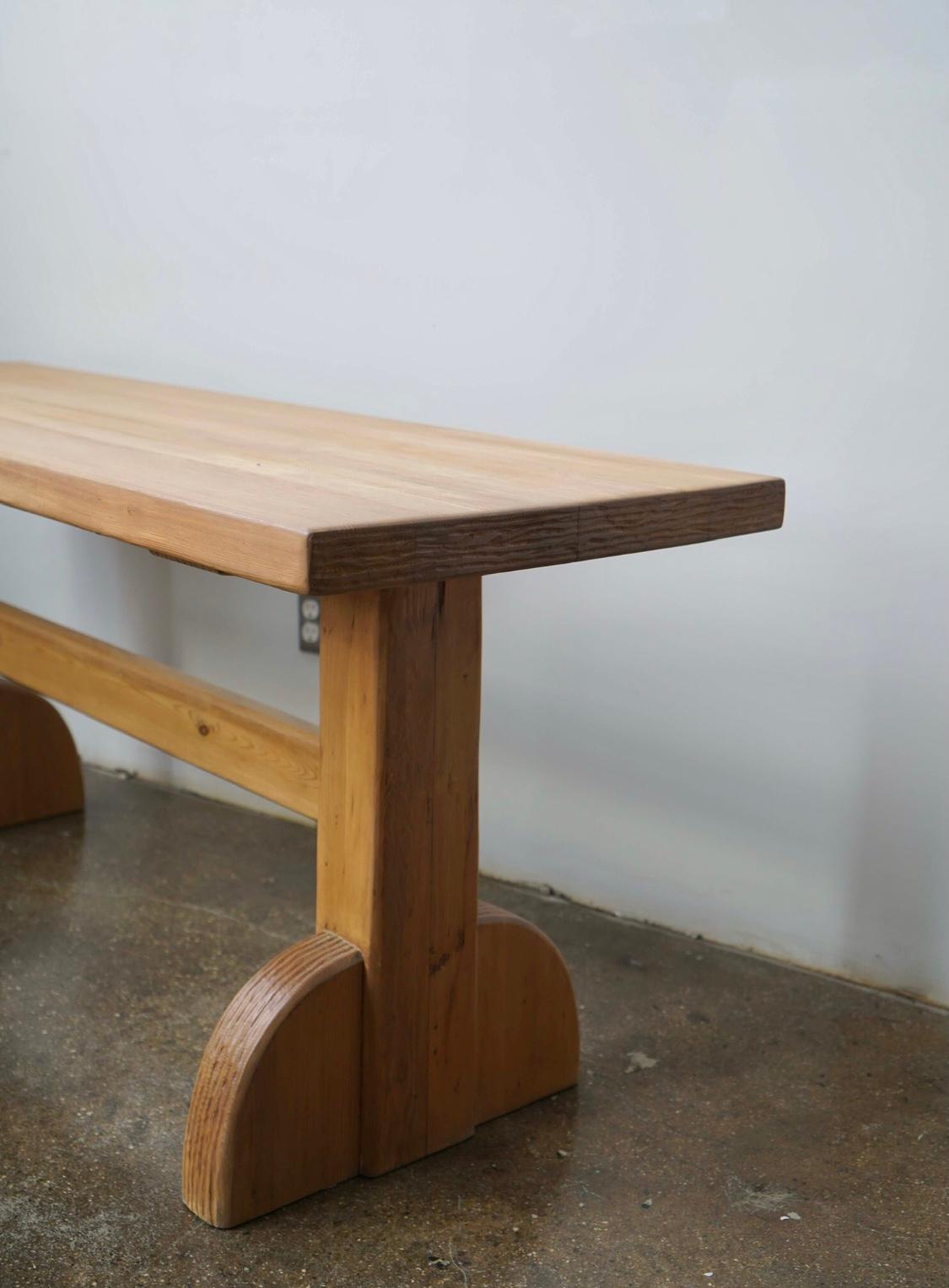 Mid-20th Century Pine Table by Axel Einar Hjorth for NK