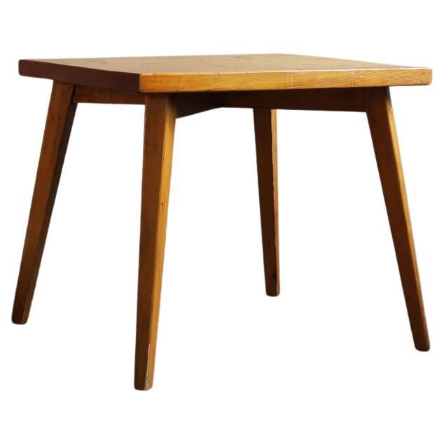 Pine Table by Christian Durupt For Sale