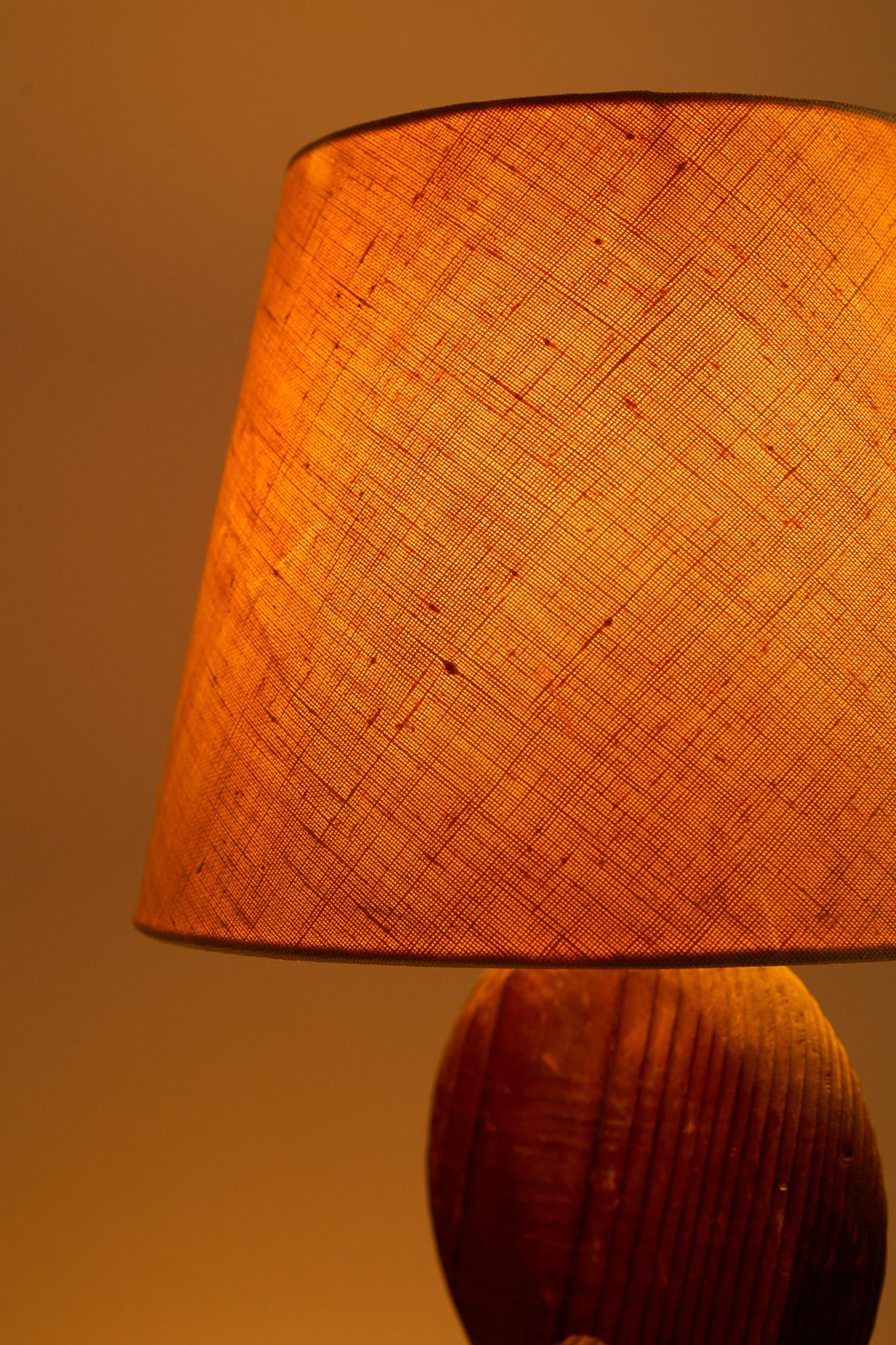Swiss Pine Table Lamp by Temde Leuchten For Sale