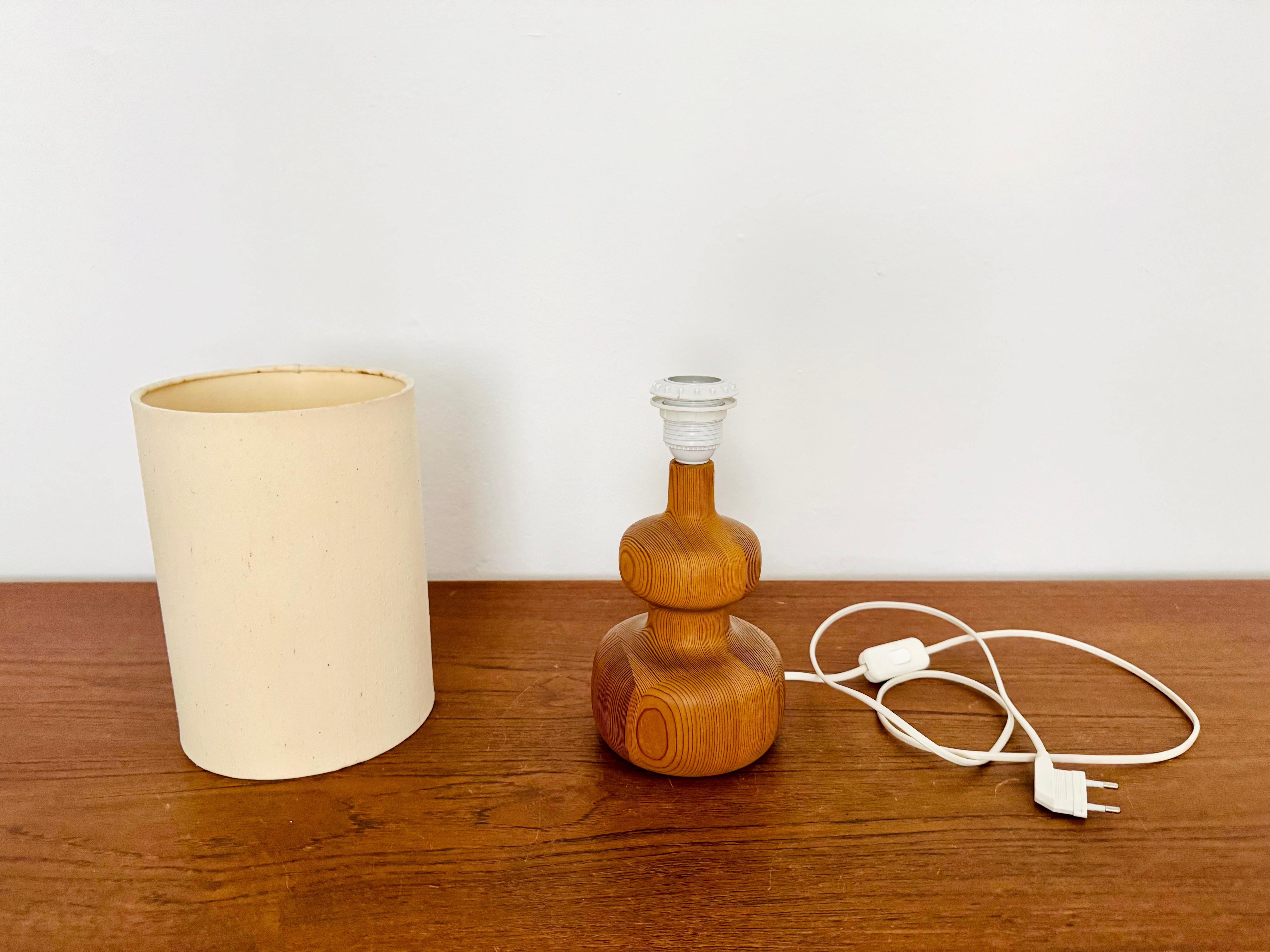 Pine Table Lamp by Yngve Ekström for Lystella For Sale 4