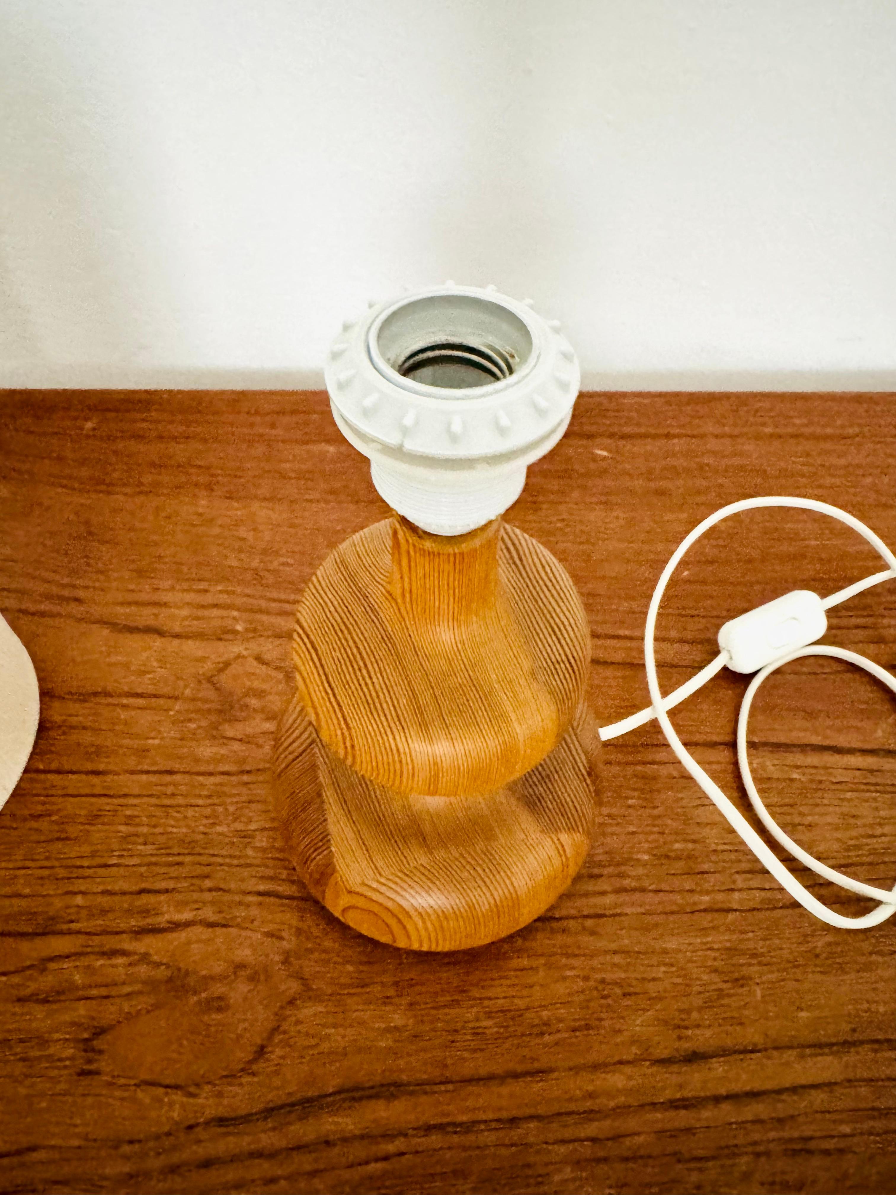 Pine Table Lamp by Yngve Ekström for Lystella For Sale 5