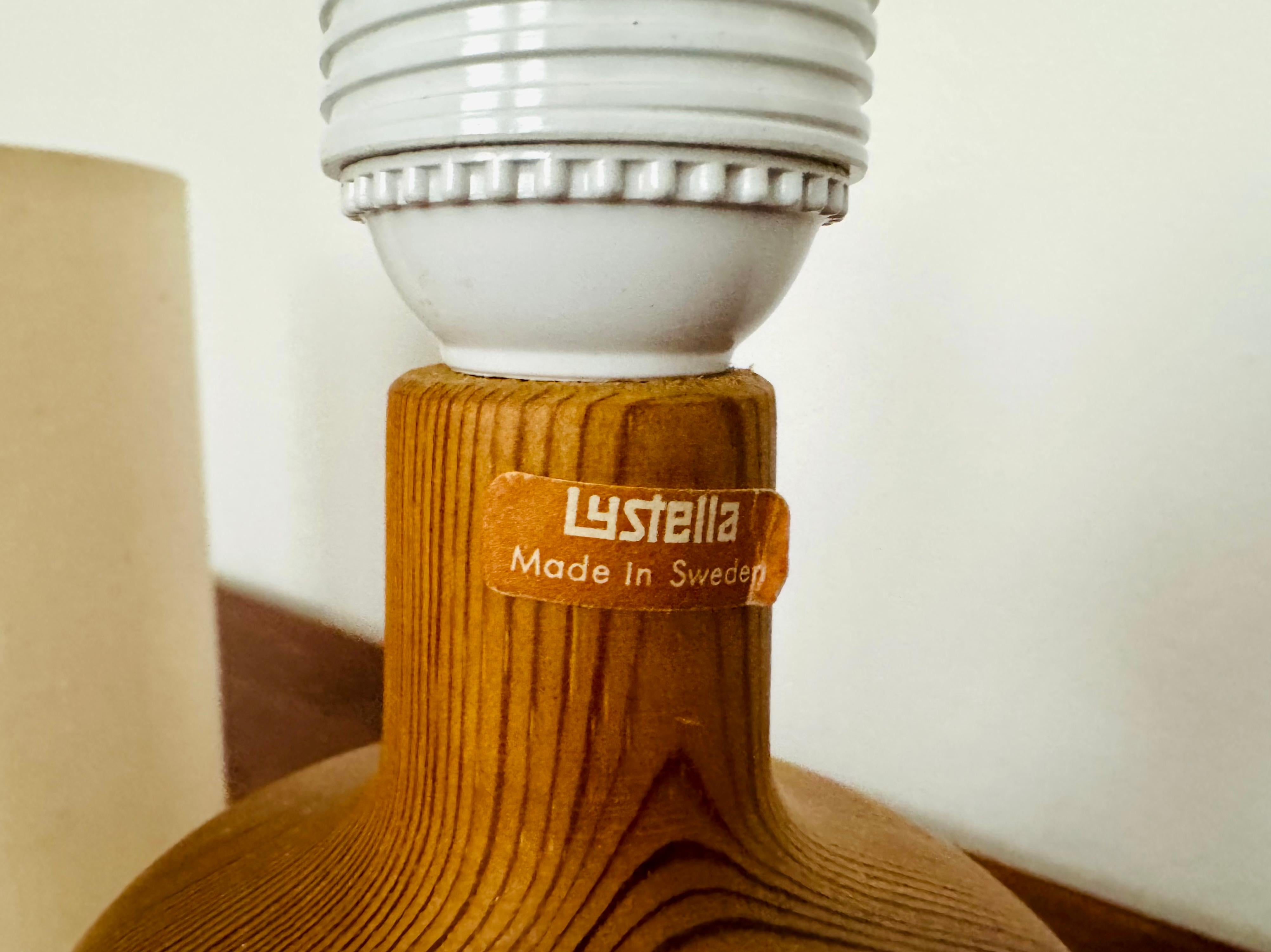 Pine Table Lamp by Yngve Ekström for Lystella For Sale 7