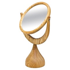 Pine Table Mirror by Erik Höglund