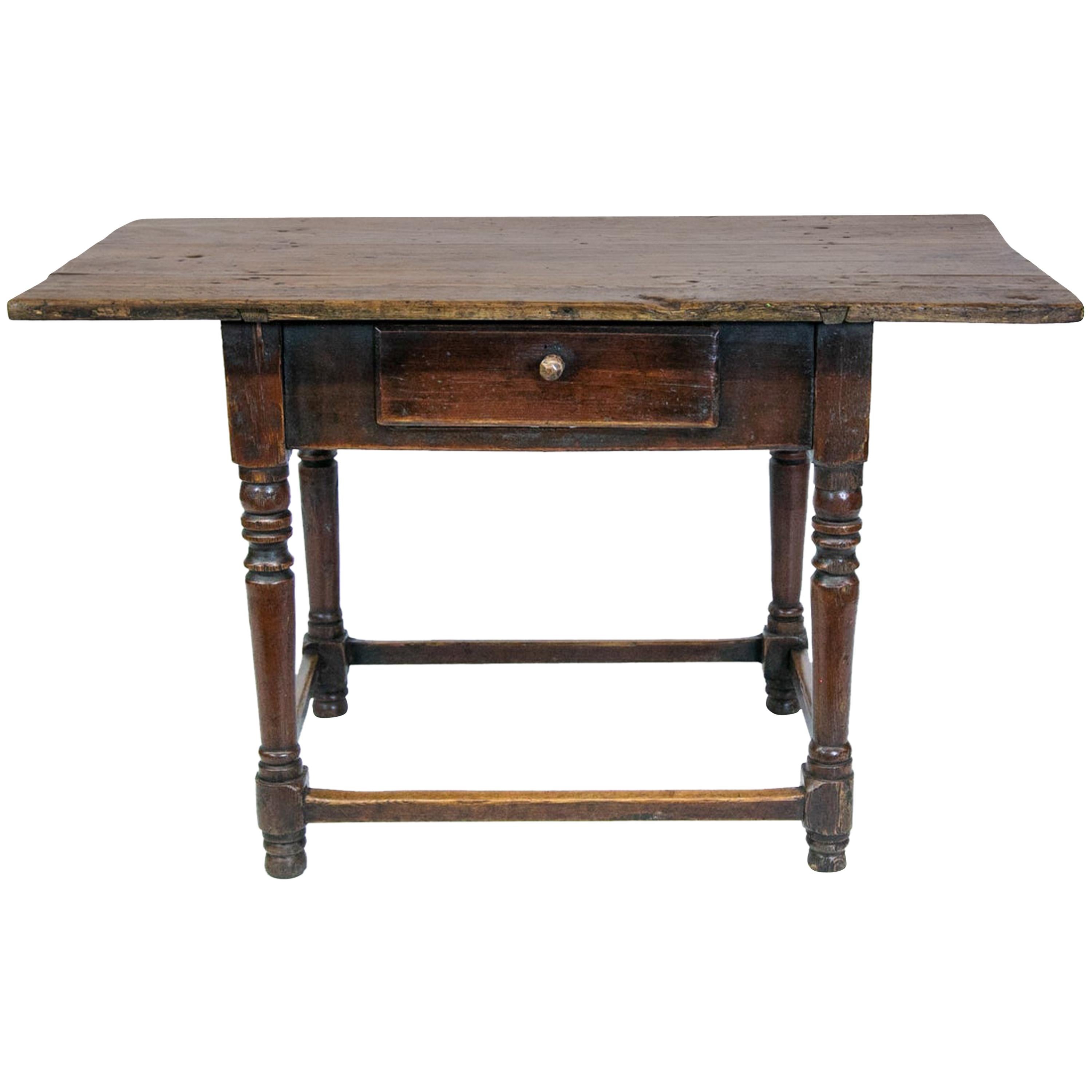 Impressive Antique Pine Table For Sale at 1stDibs