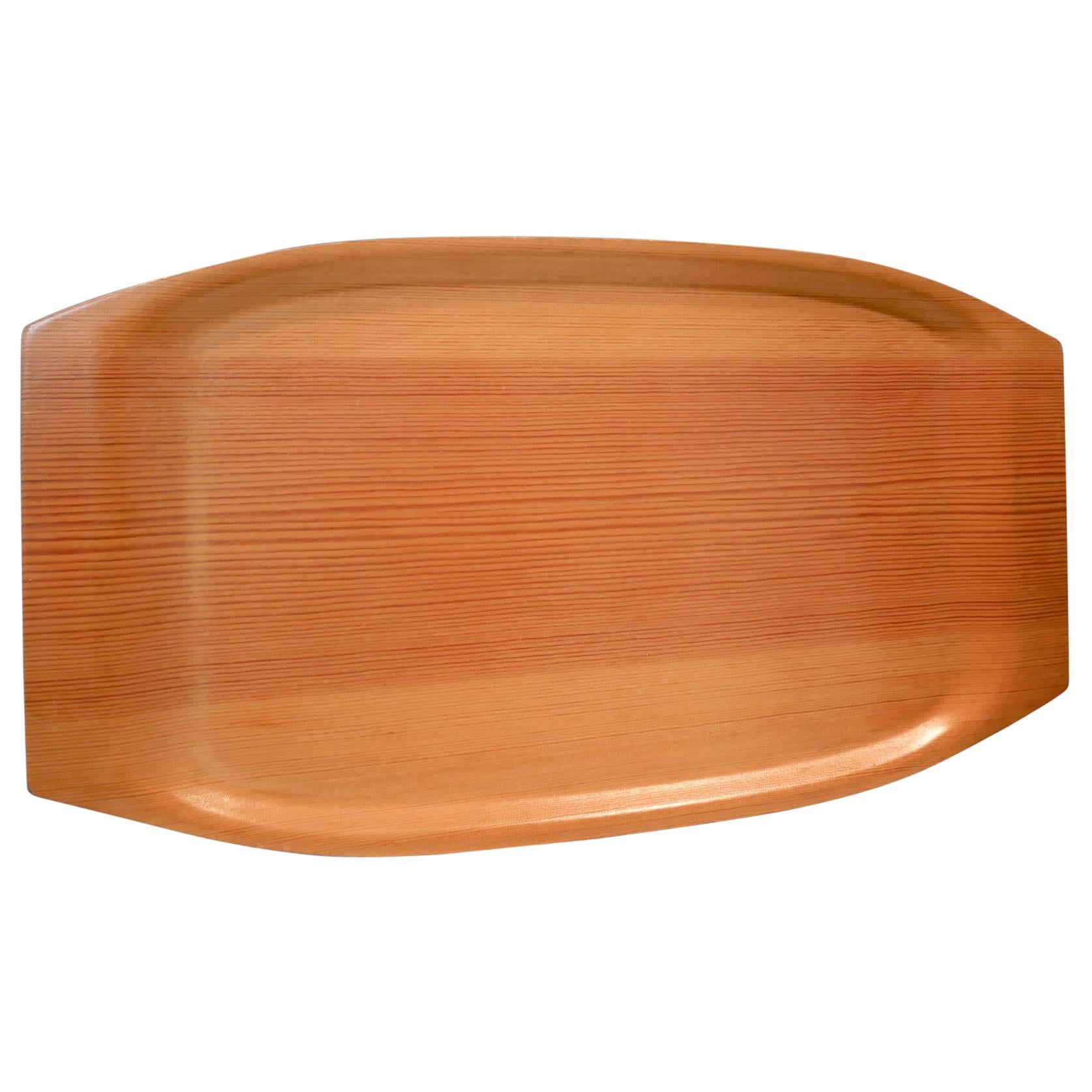 Pine Tray from ÅRY Fanérprodukter, Nybro Sweden For Sale