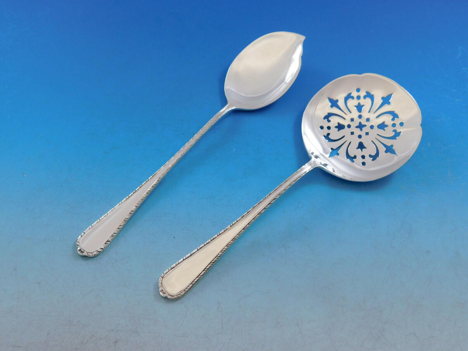 Pine Tree by International Sterling Silber Besteck 12er Set 169 Stück Abendessen im Angebot 3