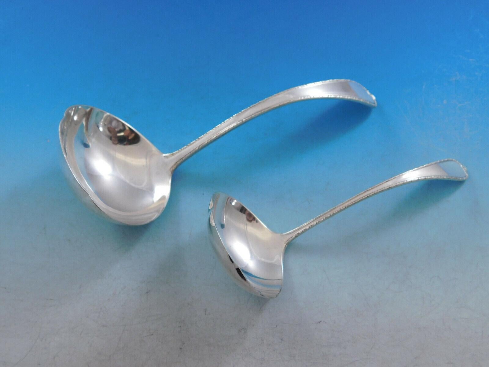 Pine Tree by International Sterling Silber Besteck 12er Set 169 Stück Abendessen im Angebot 4