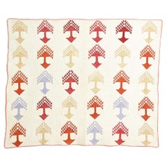 Antique Pine Trees Quilt