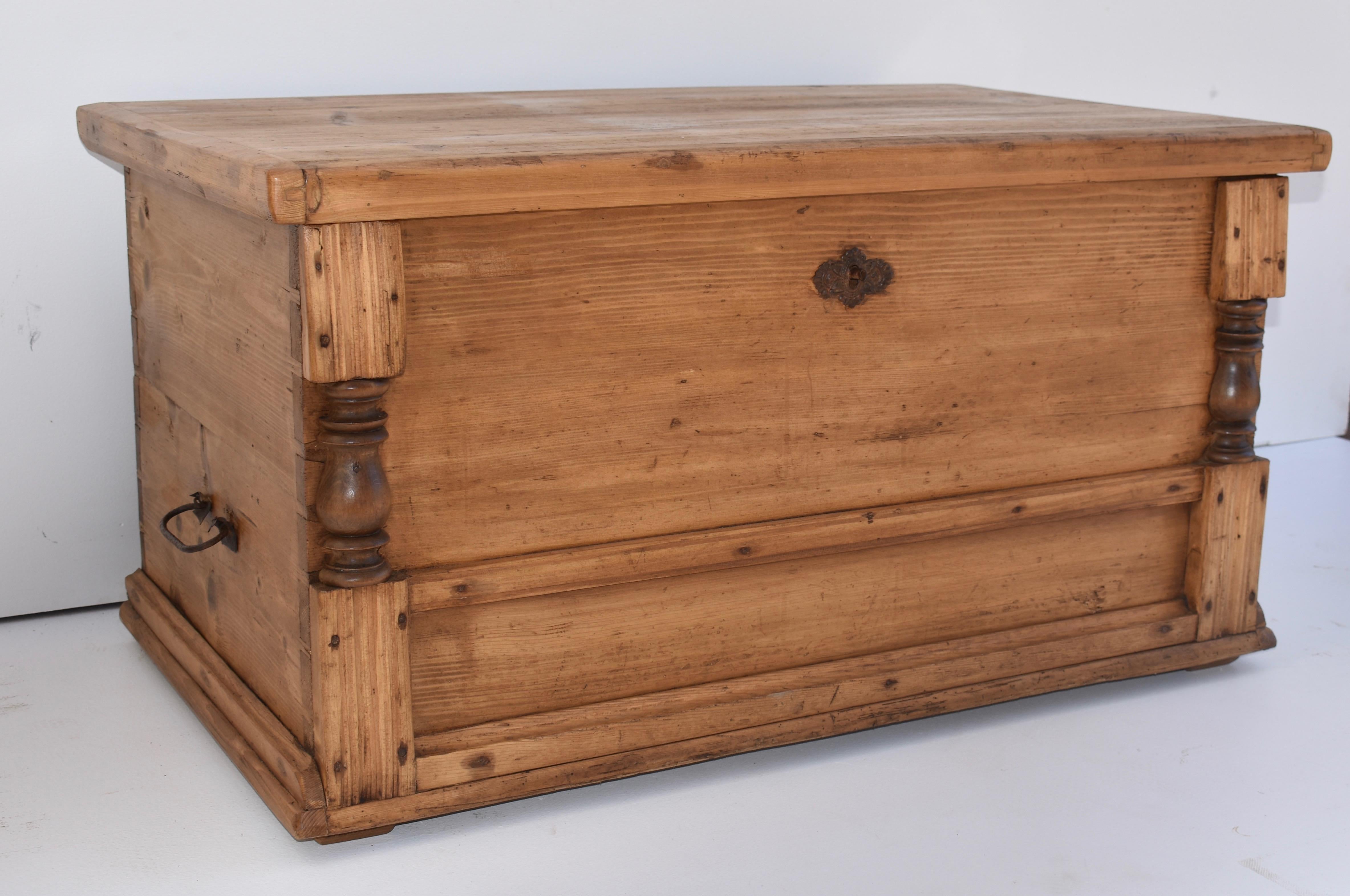 Hungarian Pine Trunk or Blanket Chest