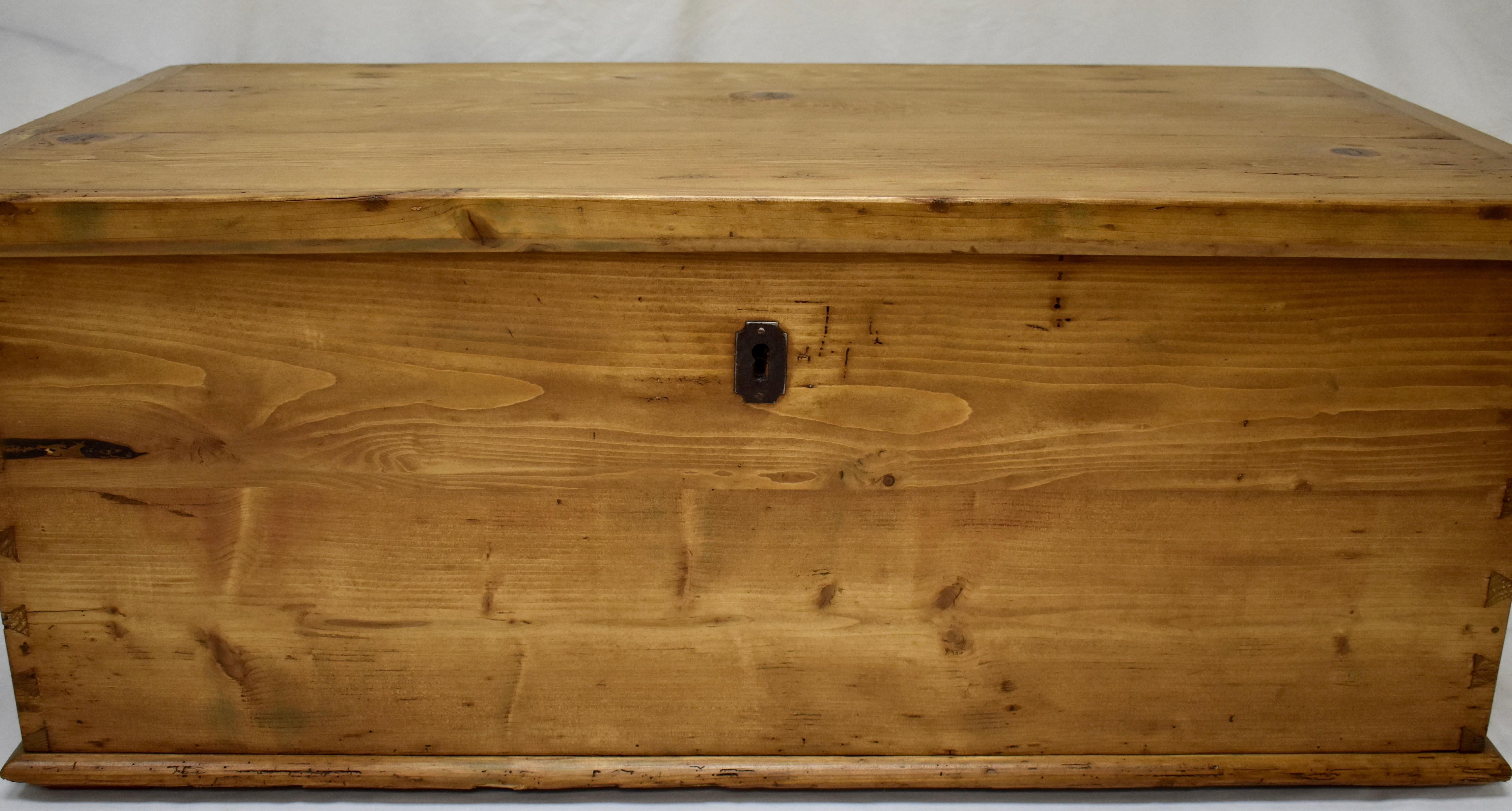 Pine Trunk or Blanket chest 1
