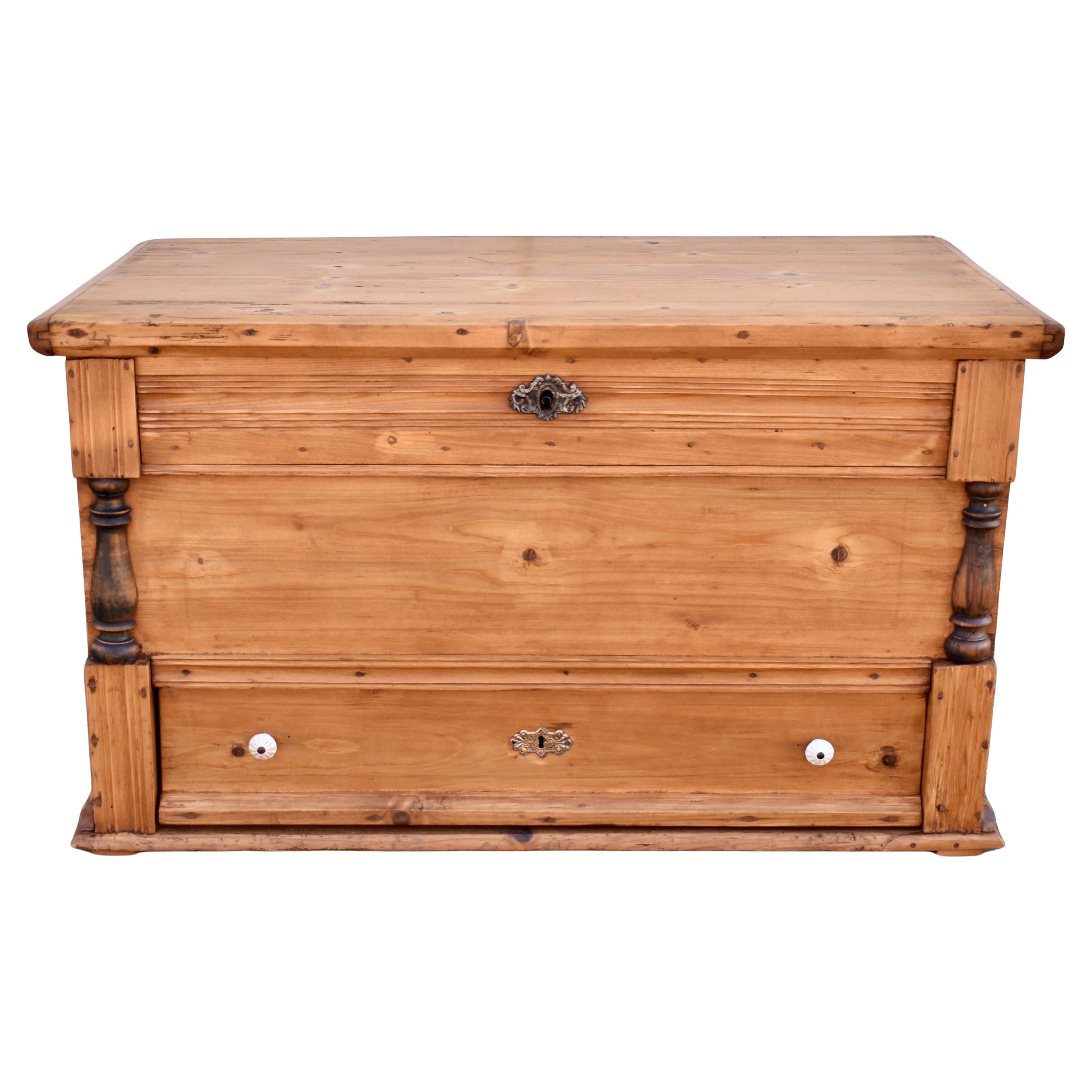 Pine Trunk or Mule Chest