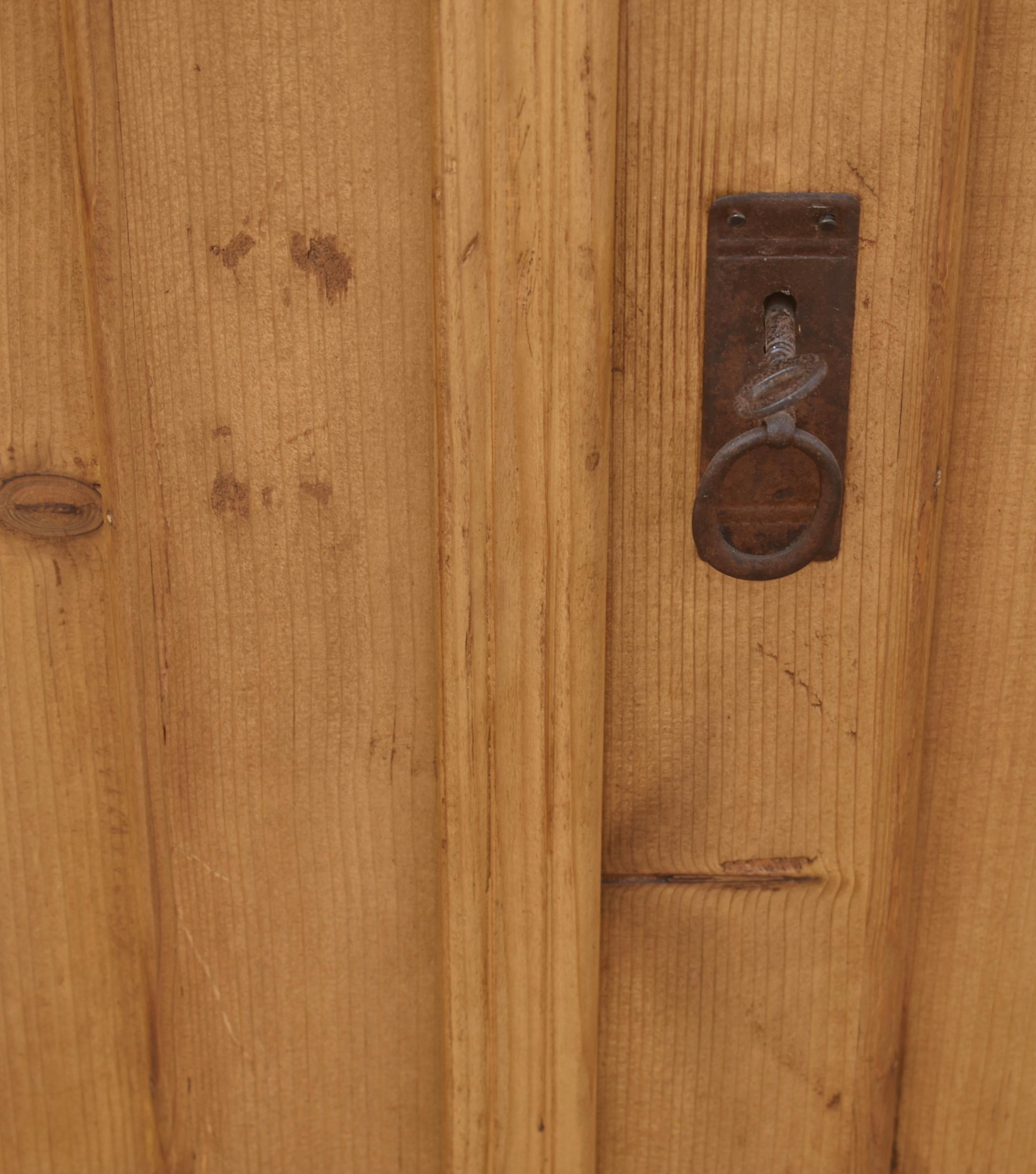 Pine Two Door Armoire For Sale 3