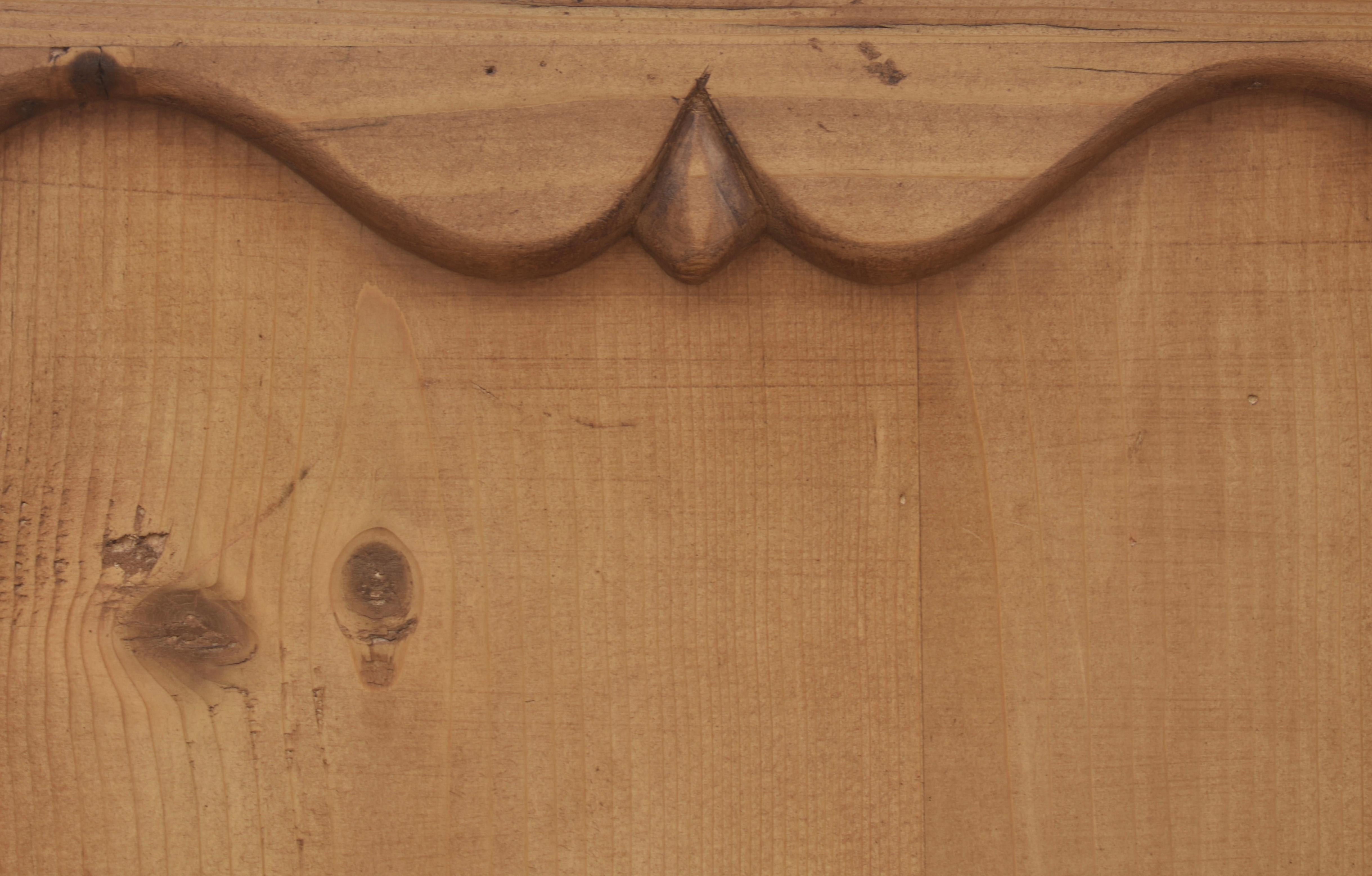 Pine Two Door Armoire For Sale 5