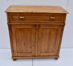Pine Two-Door Dresser Base