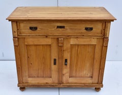 Pine Two Door Dresser Base
