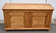 Pine Two Door Dresser Base