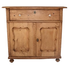 Pine Two Door Dresser Base
