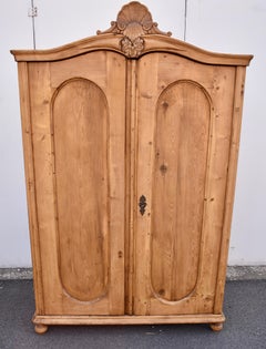 Pine Two Door Knock-Down Armoire