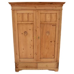 Pine Two Door Knock-Down Armoire