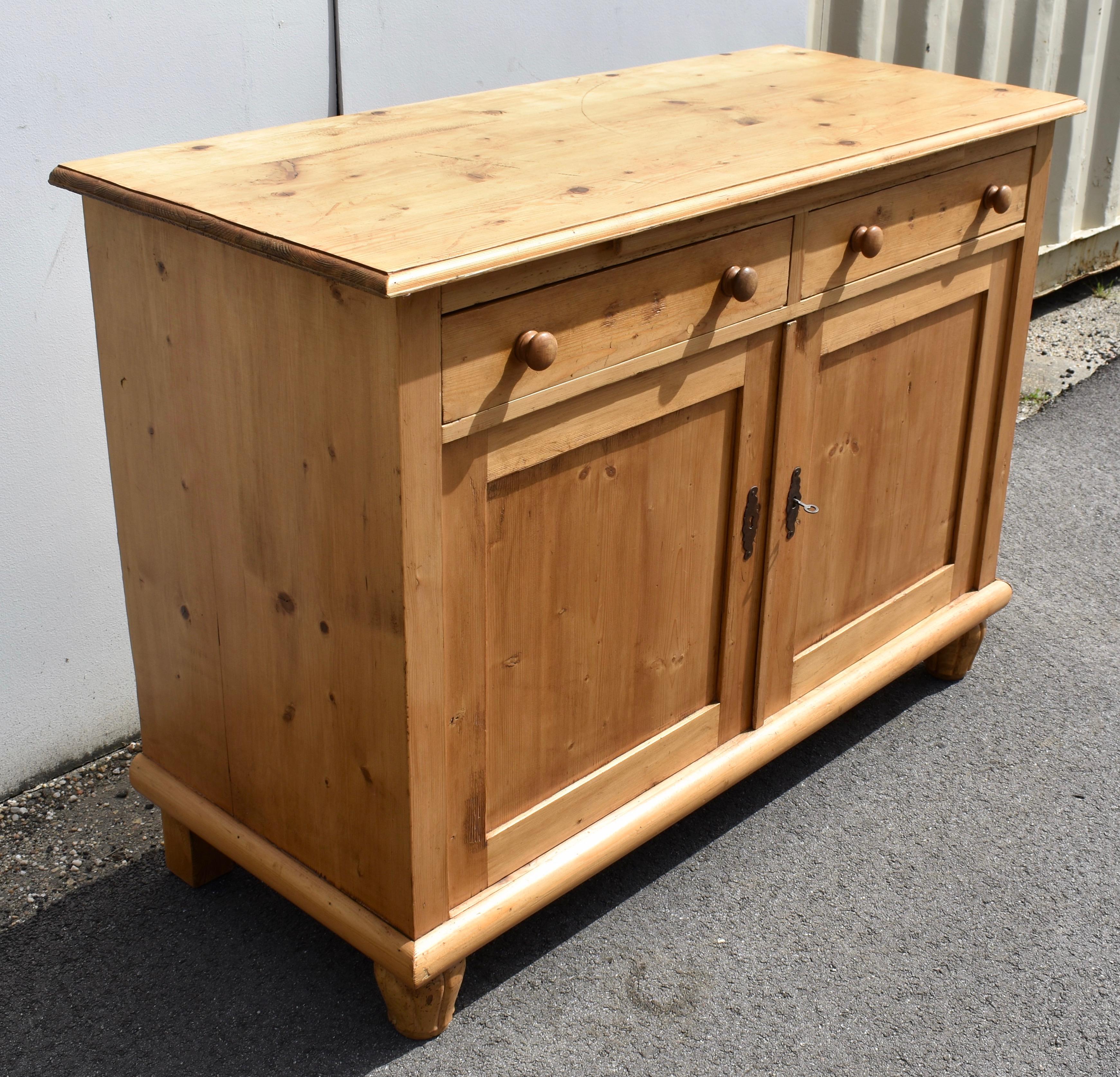 small pine dresser