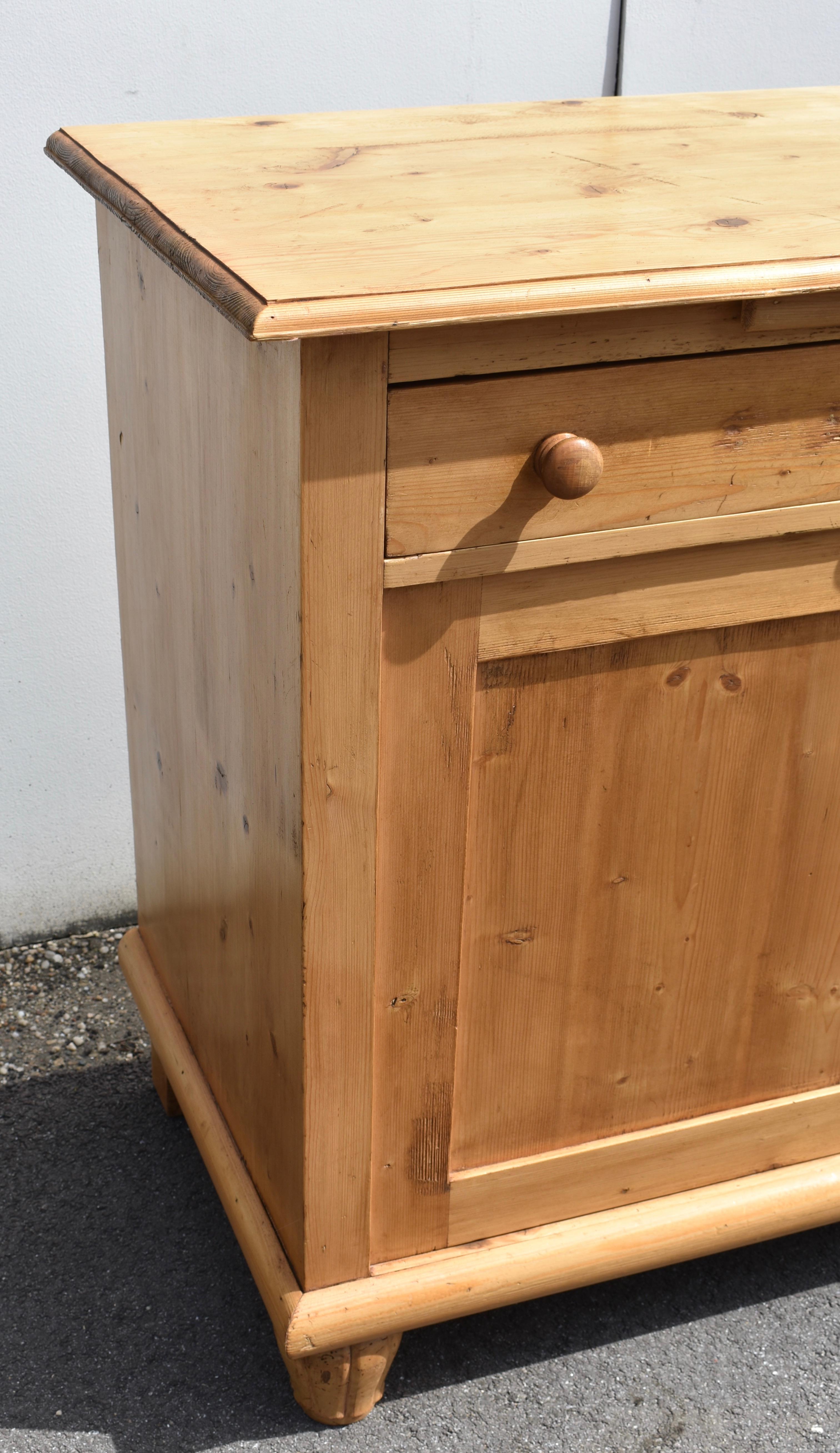Pine Two Door Sideboard or Dresser Base 1