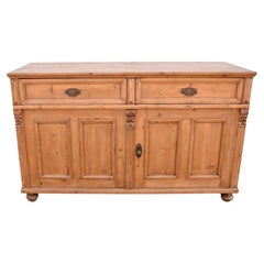 Pine Two Door Sideboard or Dresser Base