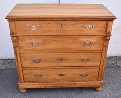 Pine Two Drawer Mule Chest