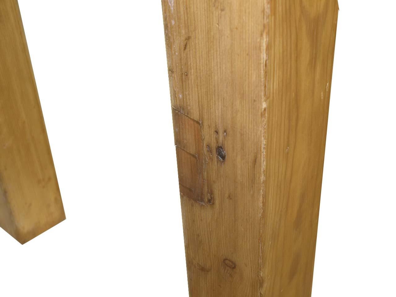 Pine Two Drawer Sideboard 6