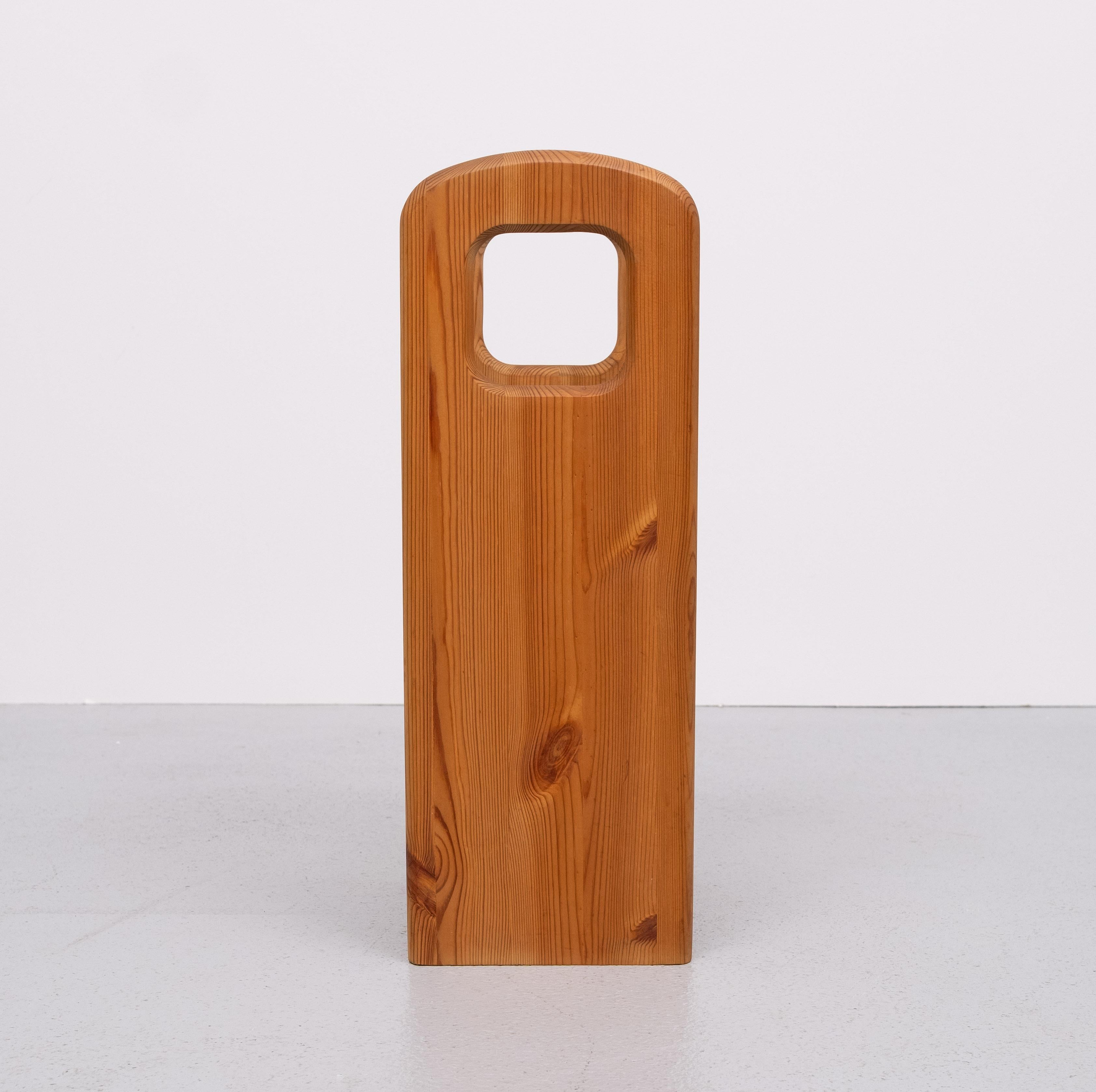 Mid-20th Century Pine Umbrella stand by  Mobelfabrikken Toften  Denmark 1960s .
