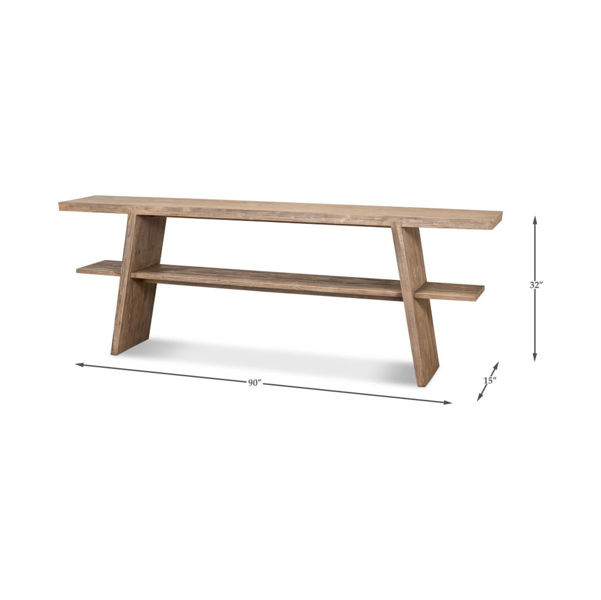Pine Vineyards Console Table For Sale 4