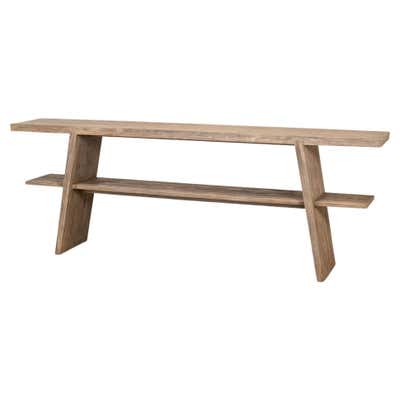 Primitive Pine Console Table at 1stDibs | primitive console table