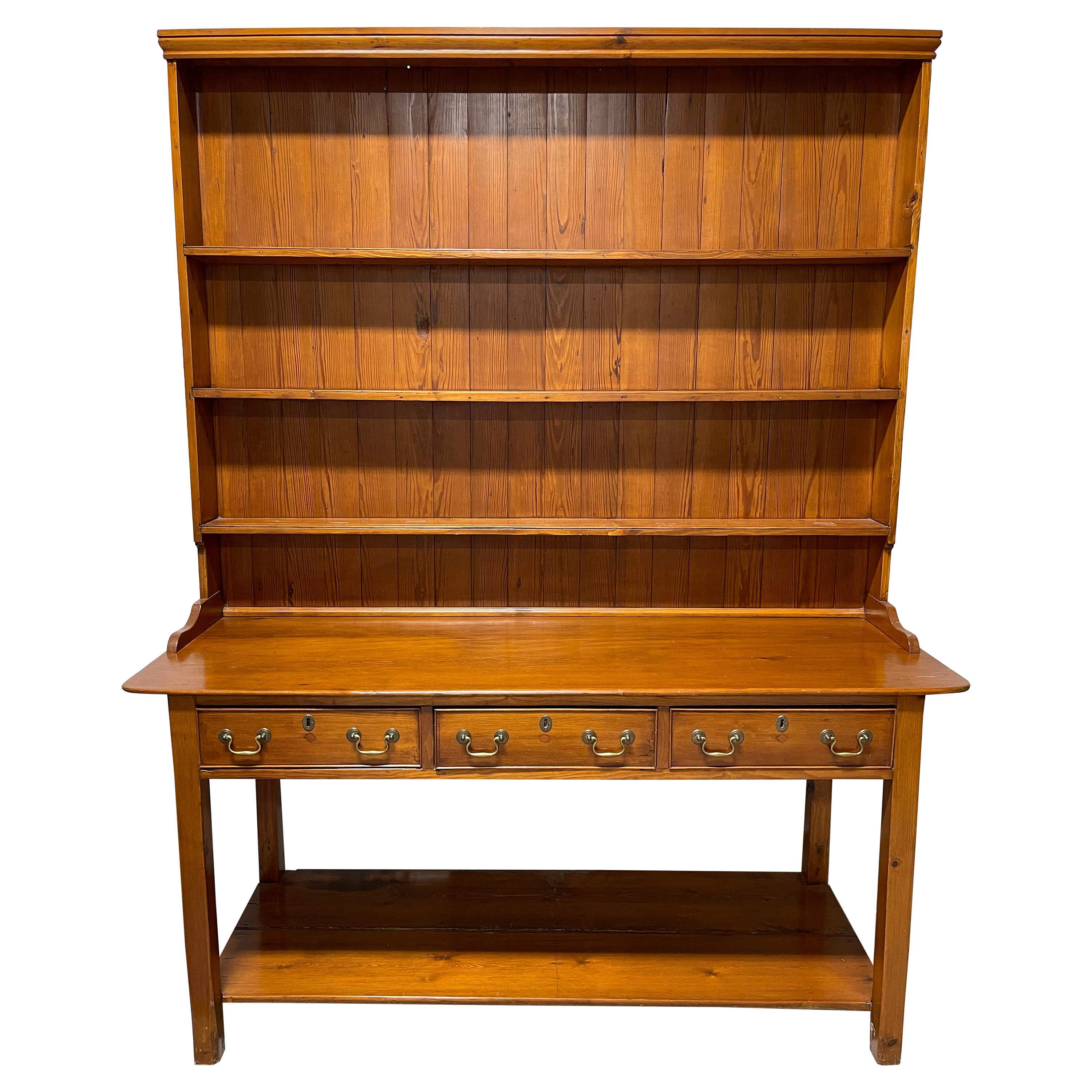 Walnut Welsh Dresser, Late 19th Century