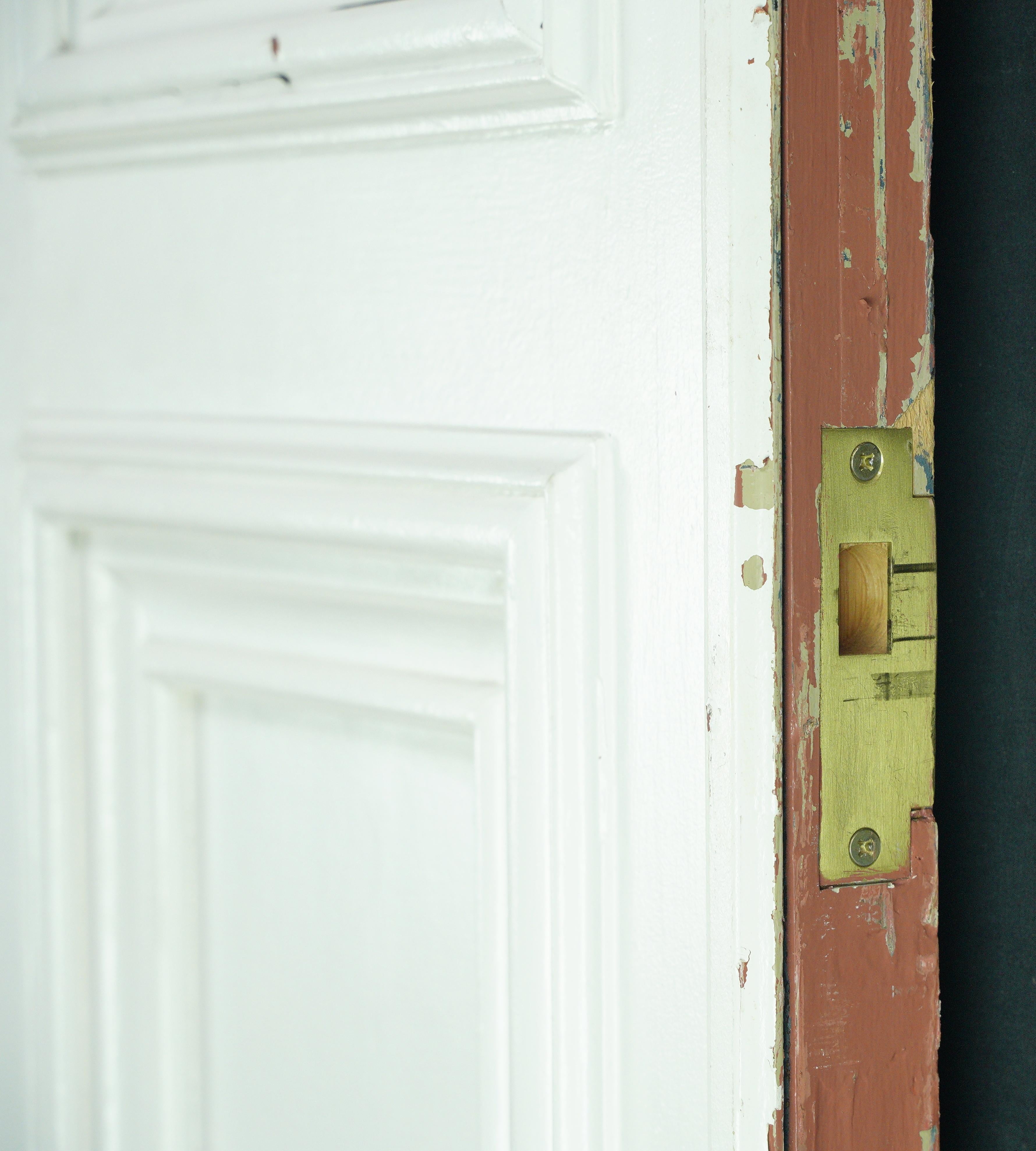 Pine White 6 Pane Double Doors 117.562 x 92 For Sale 1