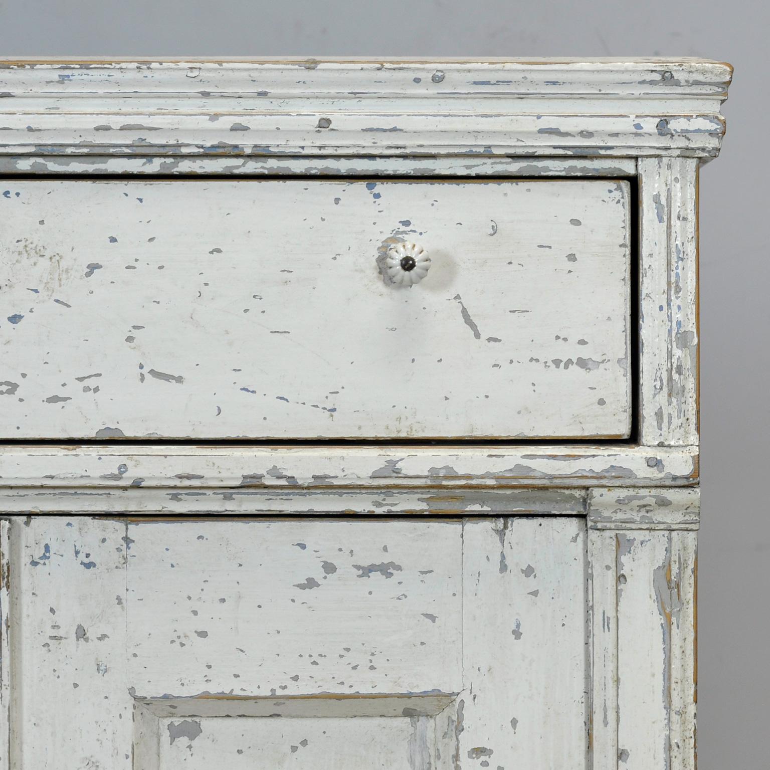 Credenza in pino bianco, anni 1910 in vendita 4