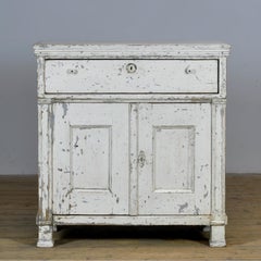 Pine white sideboard, 1910s