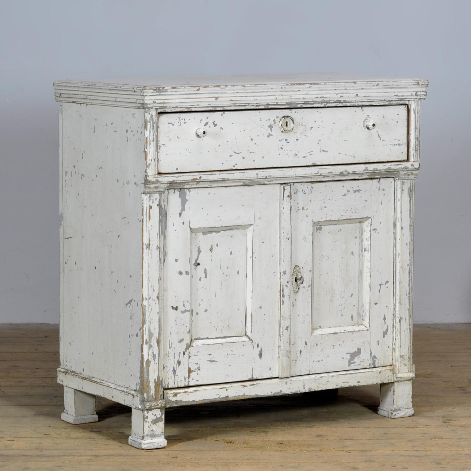 Rustico Credenza in pino bianco, anni 1910 in vendita