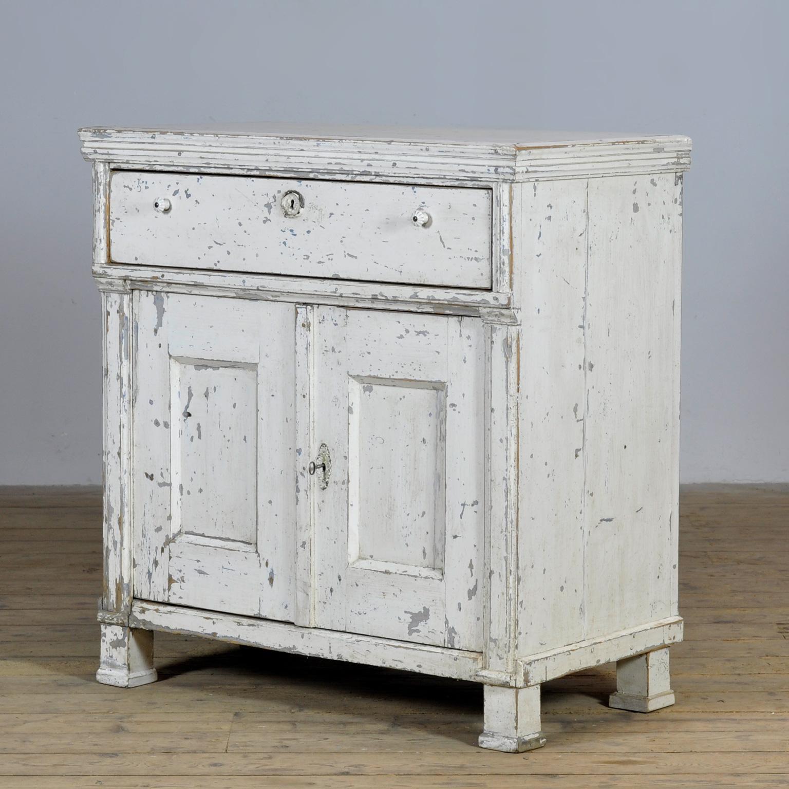 Ungherese Credenza in pino bianco, anni 1910 in vendita