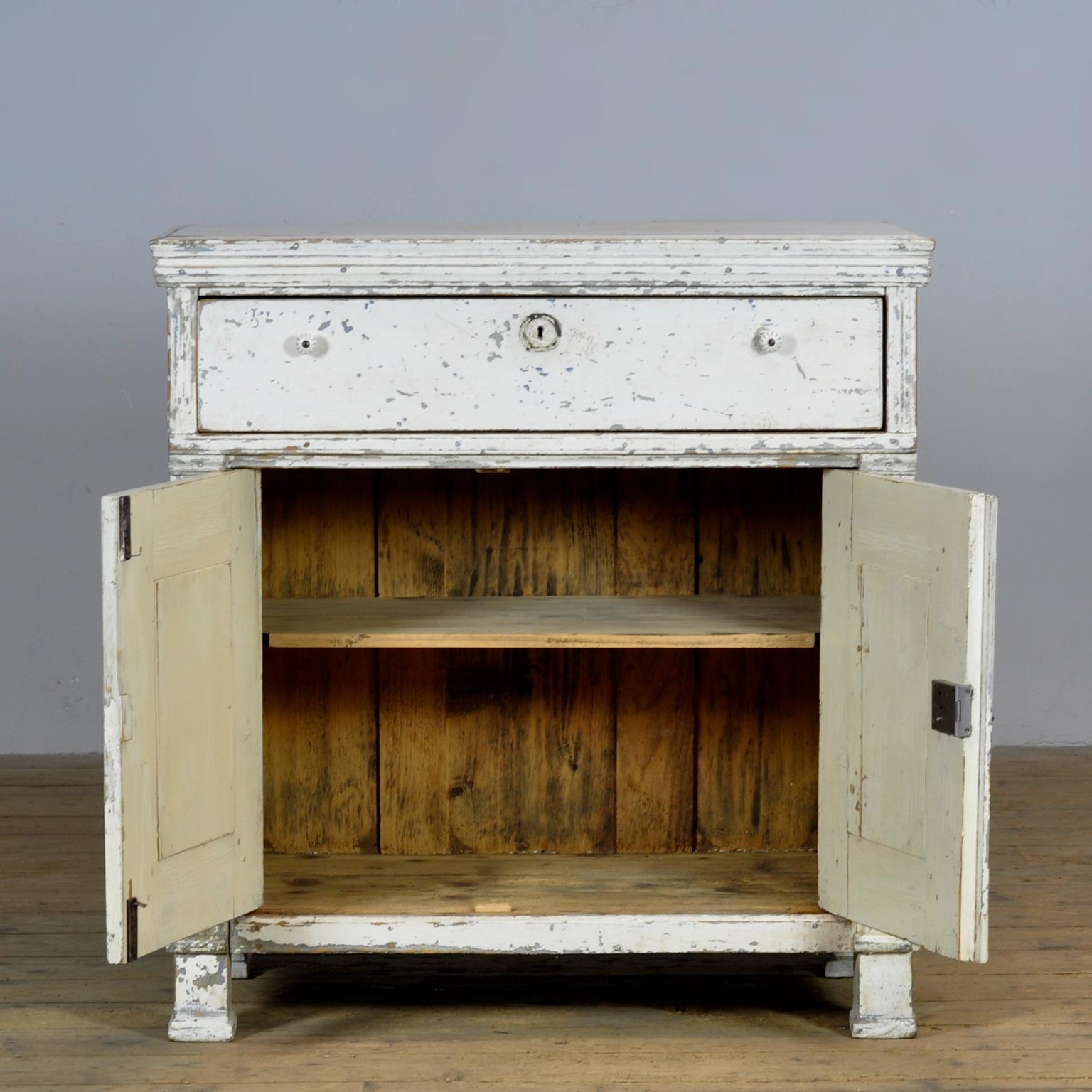Dipinto Credenza in pino bianco, anni 1910 in vendita