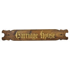 Pine Wood French Country America Wall Art Carving Carriage House