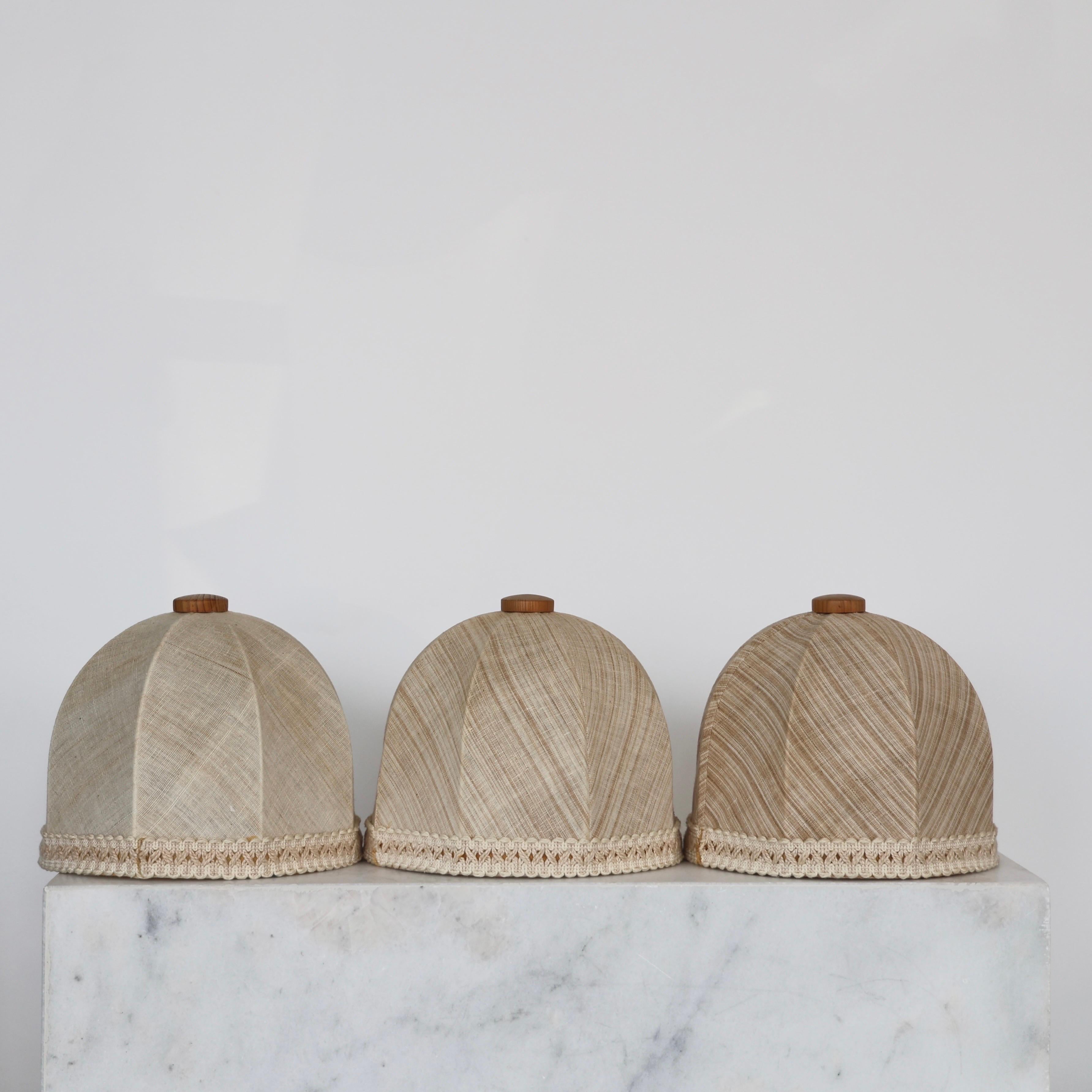 Pine Wood Chandelier by Jan Wickelgren for Aneta, Sweden, 1970s For Sale 6