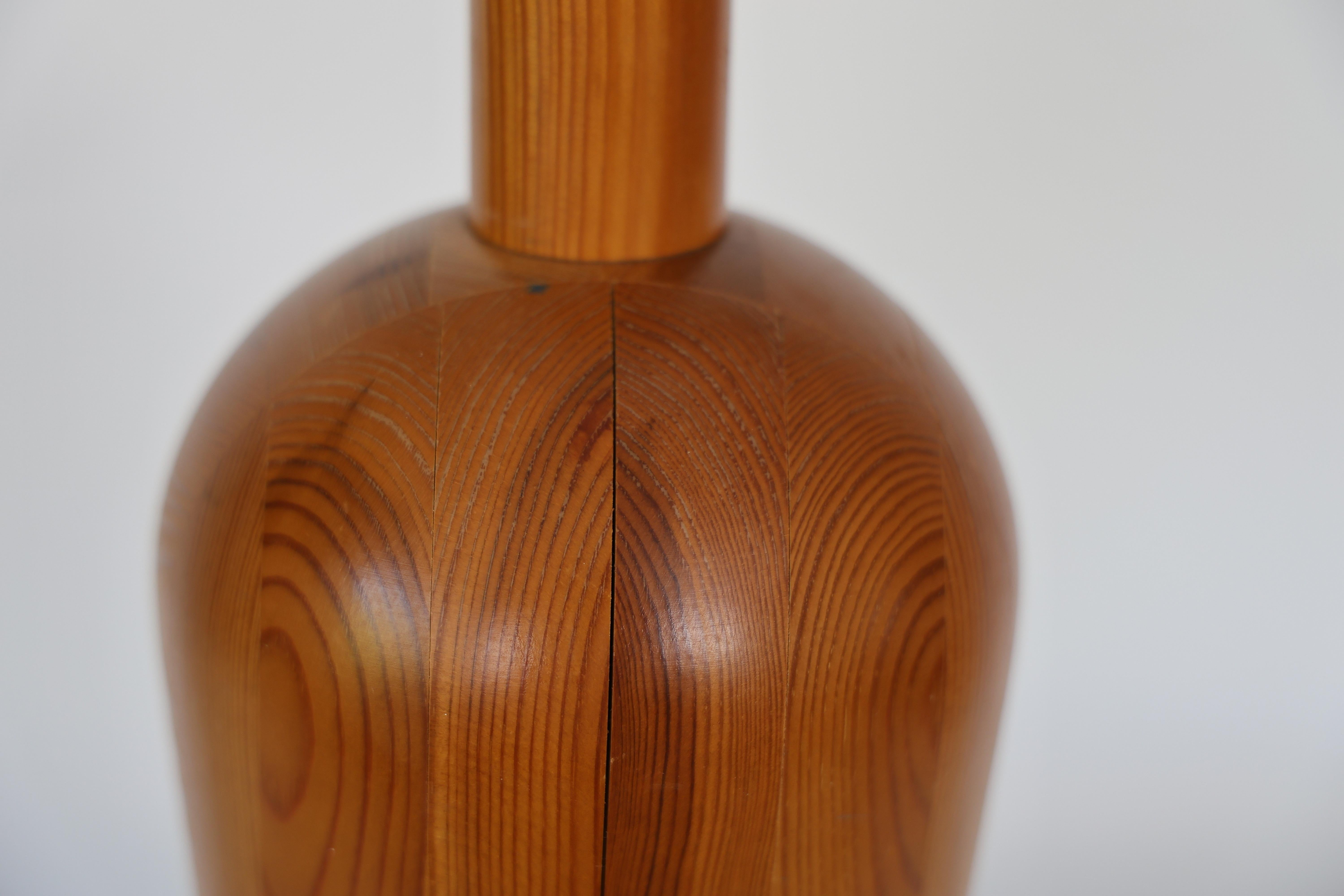 Lampe de bureau Solbackens Svarveri, Suède, années 1980 en vente 5