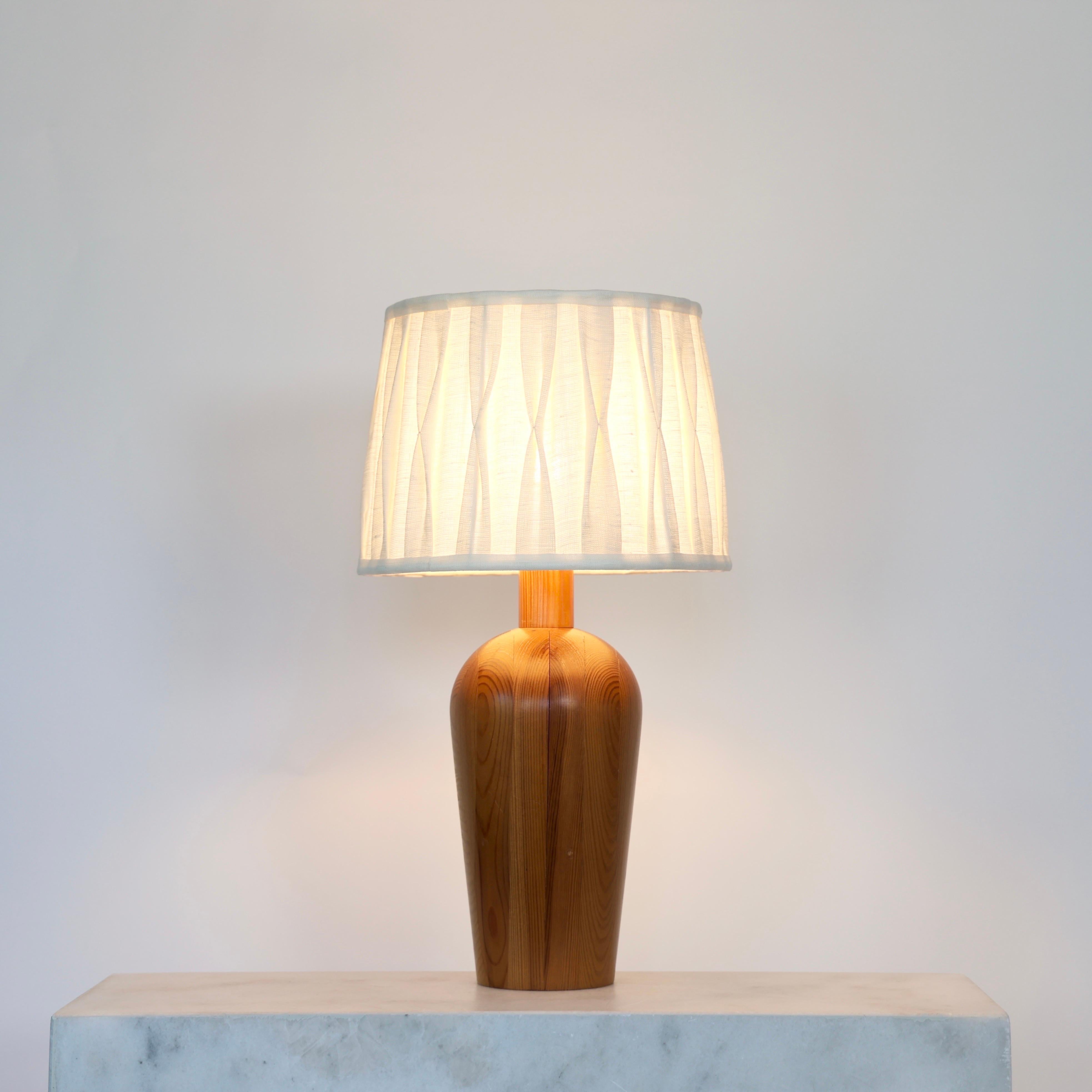Lampe de bureau Solbackens Svarveri, Suède, années 1980 en vente 7