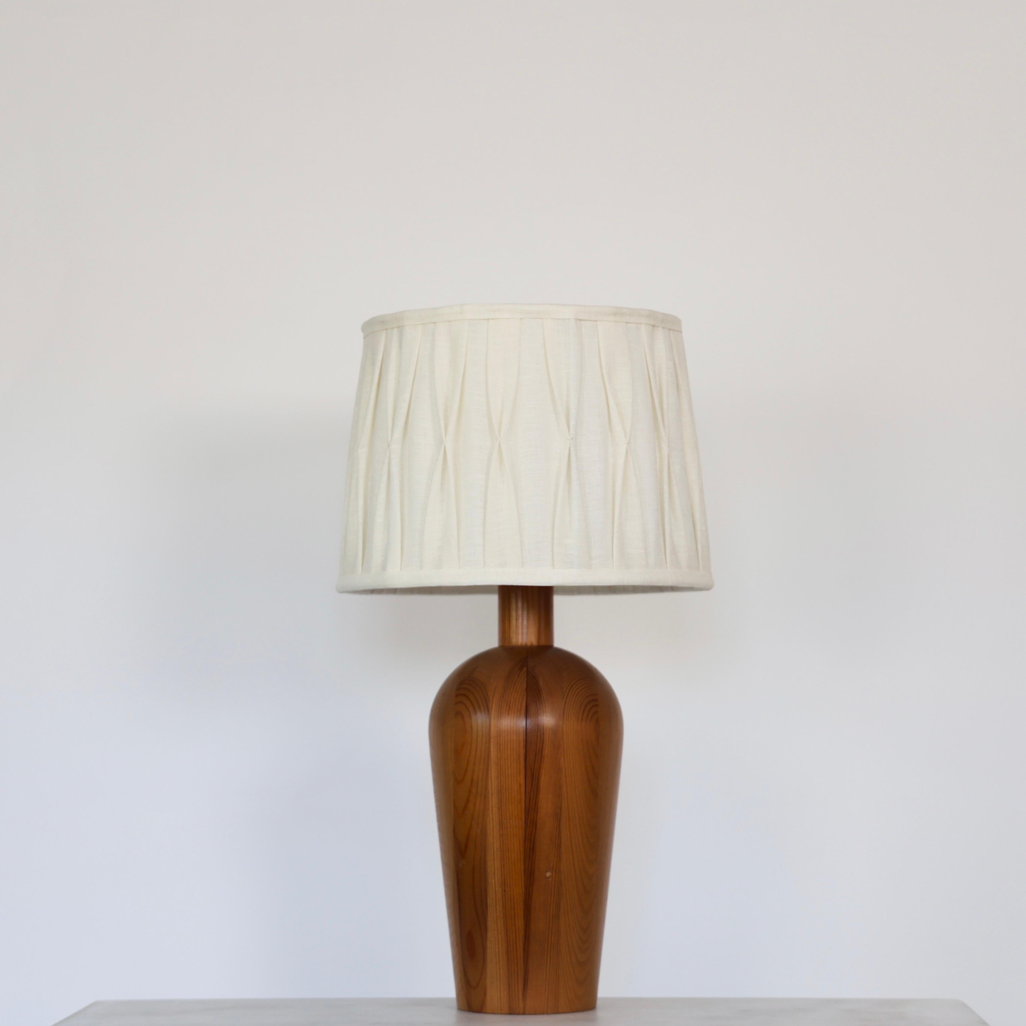 Suédois Lampe de bureau Solbackens Svarveri, Suède, années 1980 en vente